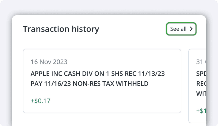 Transaction History QuestMobile
