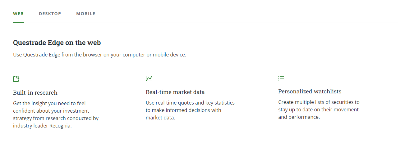 Checking different Edge platforms