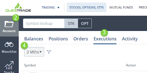 trade execution tab edge web