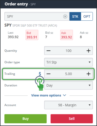 The Edge Web trailing field