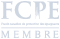 Logo du FCPE sur fond foncé